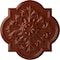 Ekena Millwork Bonetti Ceiling Medallion (Fits Canopies up to 5 1/8"), Hand-Painted Firebrick, 20"OD x 1 3/4"P CM20BOFIF - alternate 1